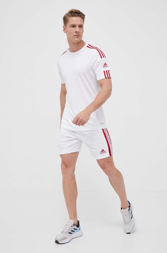 adidas Performance pantaloni scurți de antrenament Squadra 21 GN5770 alb AW23