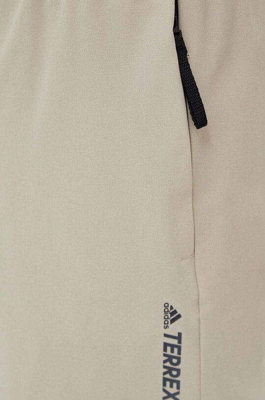 Kratke outdoor hlače adidas TERREX Liteflex bež HS9773