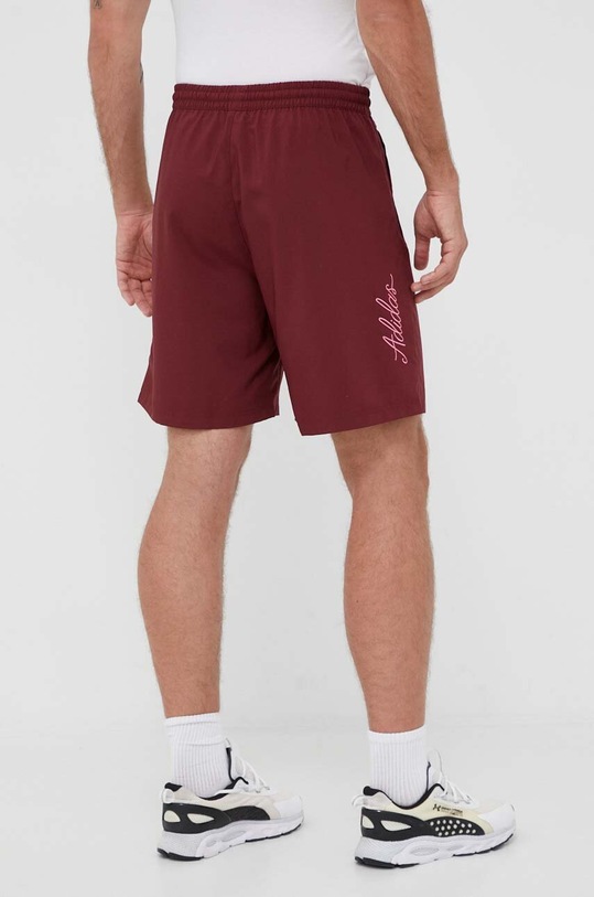 Îmbrăcăminte adidas pantaloni scurti HY1282 burgundia