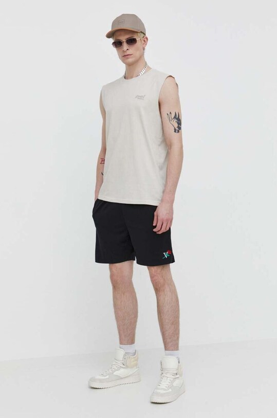 Vertere Berlin pantaloni scurti VER.P15 negru SS24