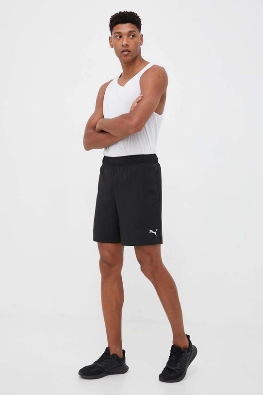 Puma pantaloni scurți de alergare Favourite 521351 negru AW23