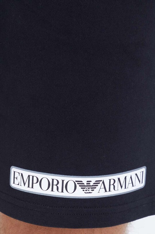Emporio Armani Underwear szorty bawełniane lounge czarny 111004.3F573