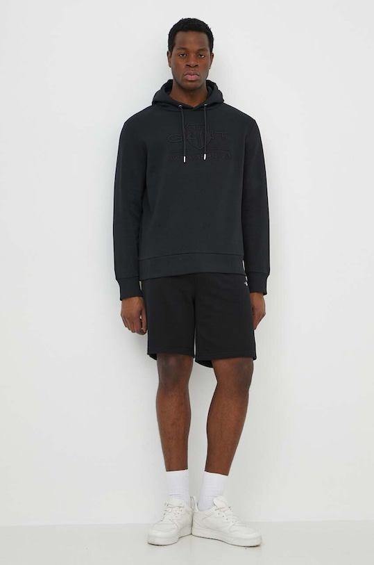 Gant szorty 2009027 czarny SS25