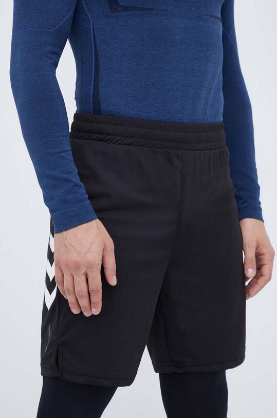 Hummel pantaloni scurți de antrenament Topaz 2-pack 214977 bleumarin