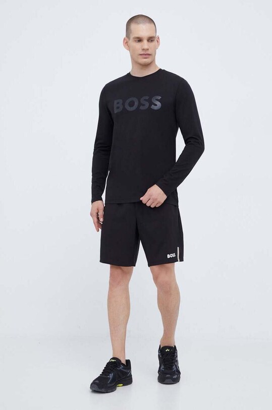 BOSS Green szorty BOSS GREEN 50500643 czarny AW23