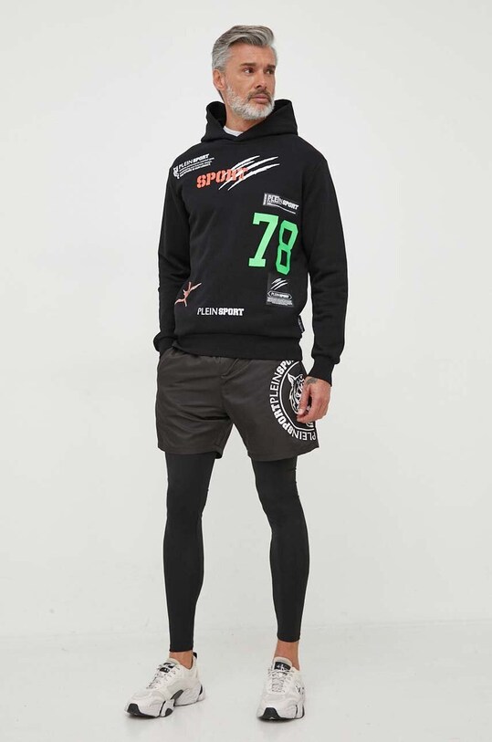 PLEIN SPORT spodnie AACC.MJT2156.SXV005N czarny AW23