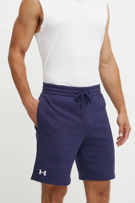 Къс панталон Under Armour трикотаж тъмносин 1379779