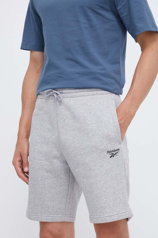 Reebok szorty dzianina szary 100068270