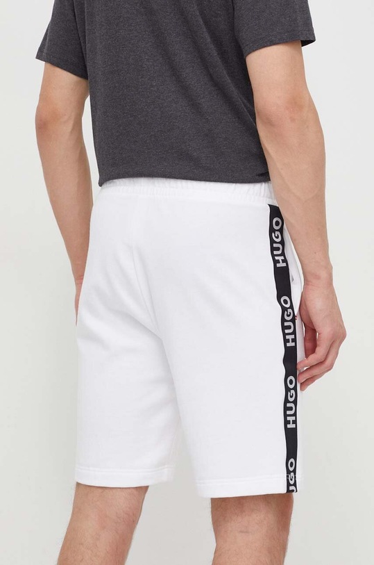 Odzież HUGO szorty bawełniane lounge 50496996 biały