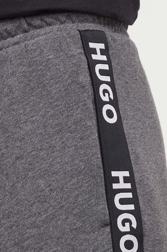 Одяг Бавовняні шорти лаунж HUGO 50496996 сірий