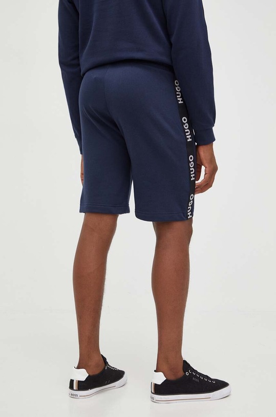 Дрехи Домашен къс панталон от памук HUGO 50496996 син