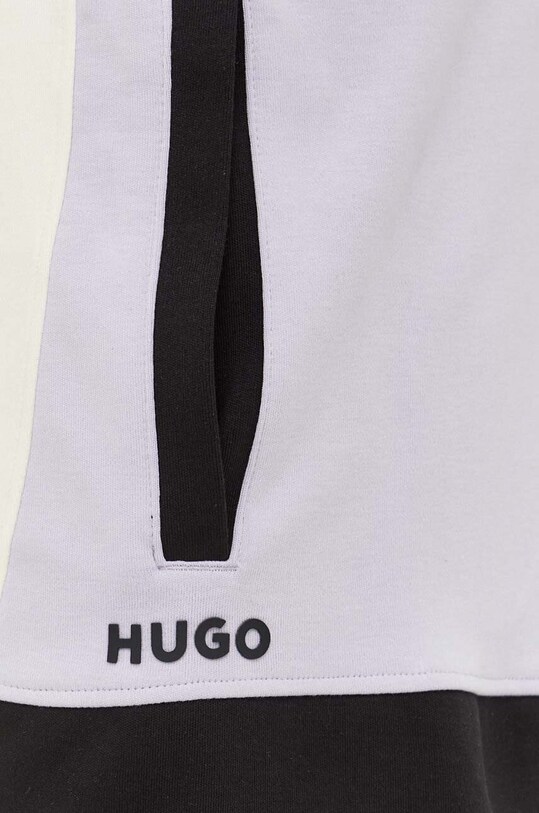 HUGO szorty bawełniane czarny 50487168