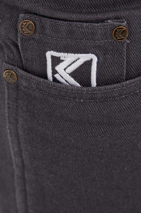 Karl Kani pantaloni scurti jeans gri 6013495