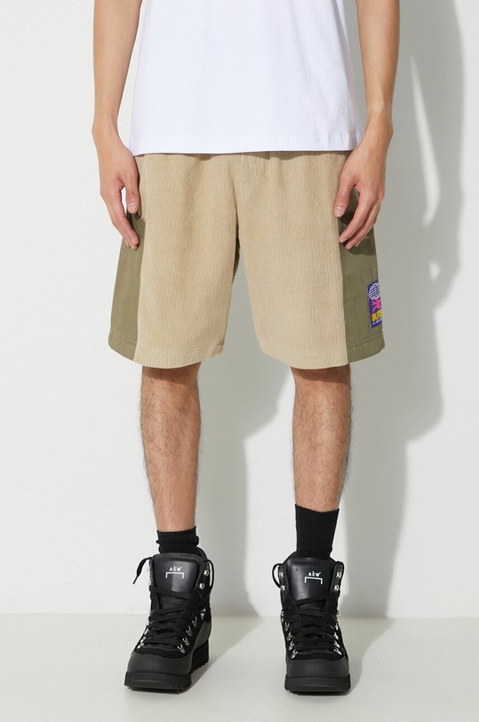 Manšestrové šortky Butter Goods Terrain Corduroy Shorts látka béžová BGQ3235201