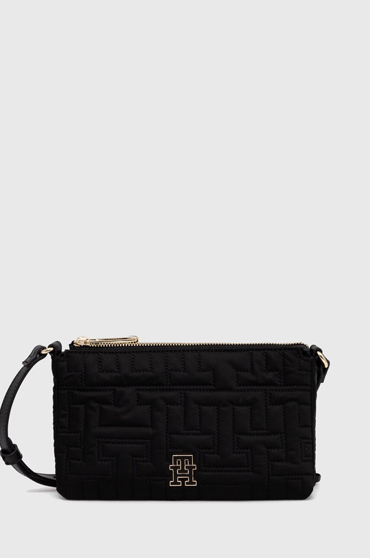 Tommy Hilfiger torebka nie mieści A4 czarny AW0AW14867