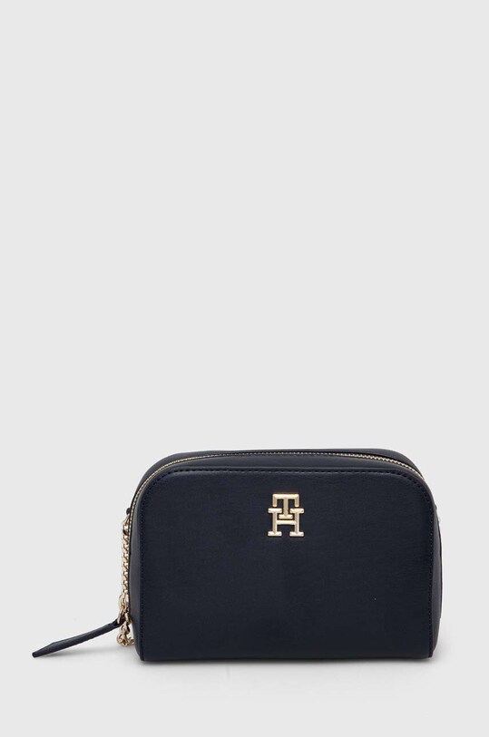 Torba Tommy Hilfiger bez uzorka mornarsko plava AW0AW14871