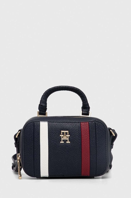 Tommy Hilfiger torebka nie mieści A4 granatowy AW0AW15113