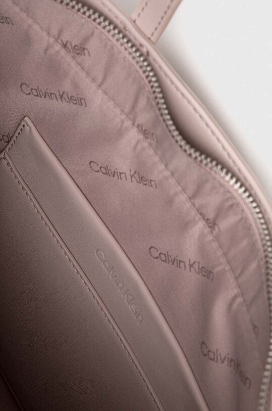 Kabelka Calvin Klein K60K610736 béžová