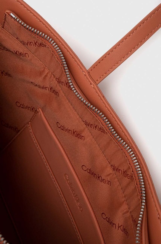 Kabelka Calvin Klein K60K610736 oranžová