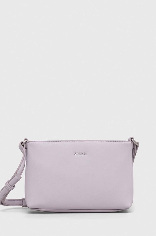 Τσάντα Calvin Klein συνθετικό μωβ K60K610927