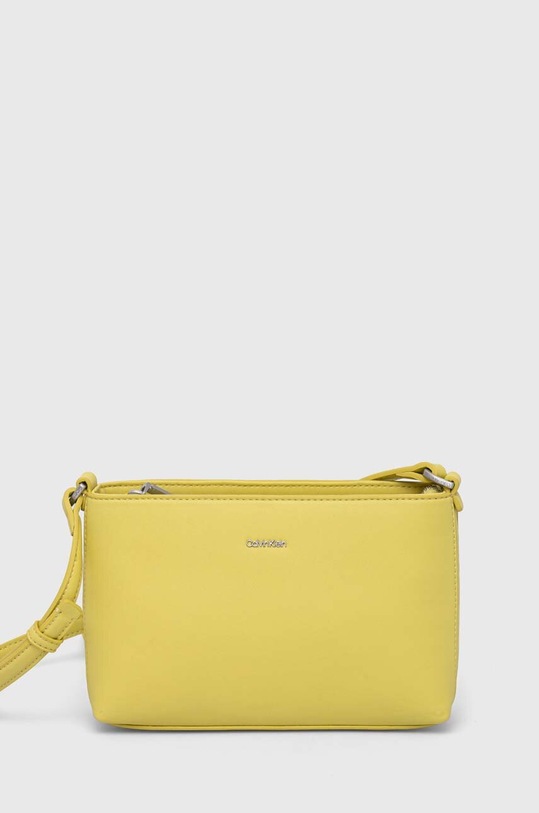Чанта Calvin Klein не побира А4 жълт K60K610927