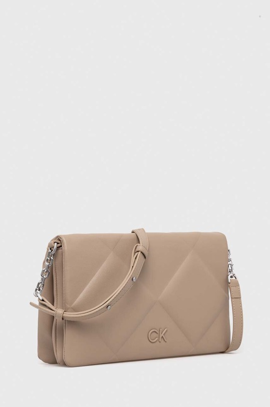 Calvin Klein torebka K60K611021 beżowy AW23