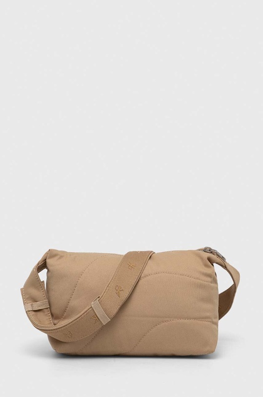 Kabelka Calvin Klein Jeans jednofarebný béžová K60K610851