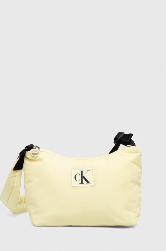Calvin Klein Jeans torebka nie mieści A4 żółty K60K610856