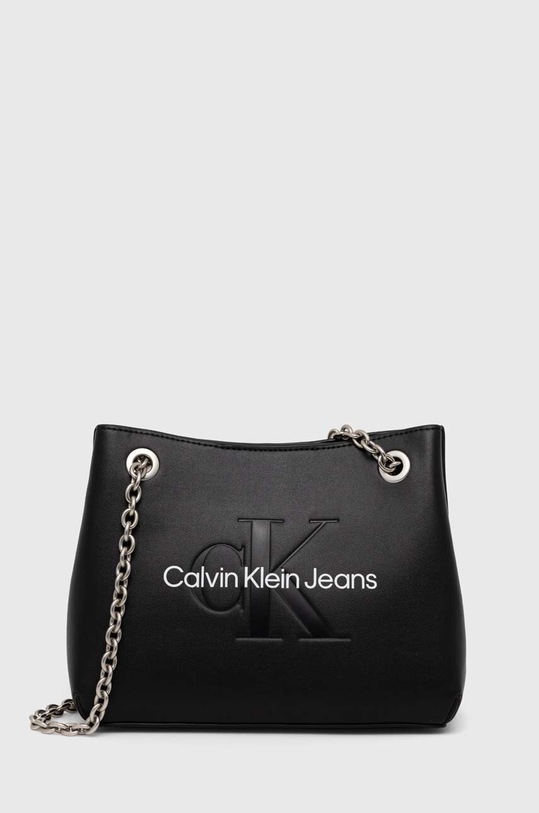 Τσάντα Calvin Klein Jeans συνθετικό μαύρο K60K607831