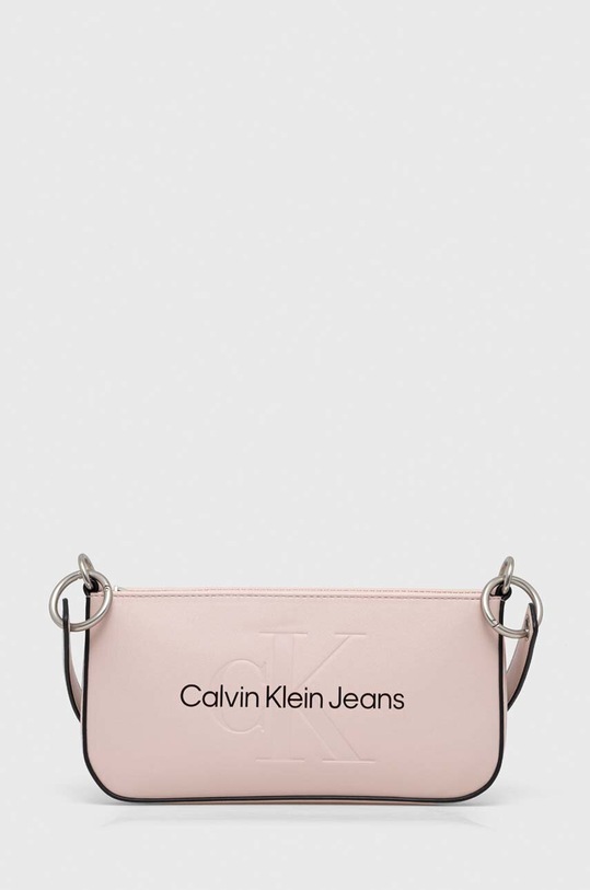 Τσάντα Calvin Klein Jeans συνθετικό ροζ K60K610679