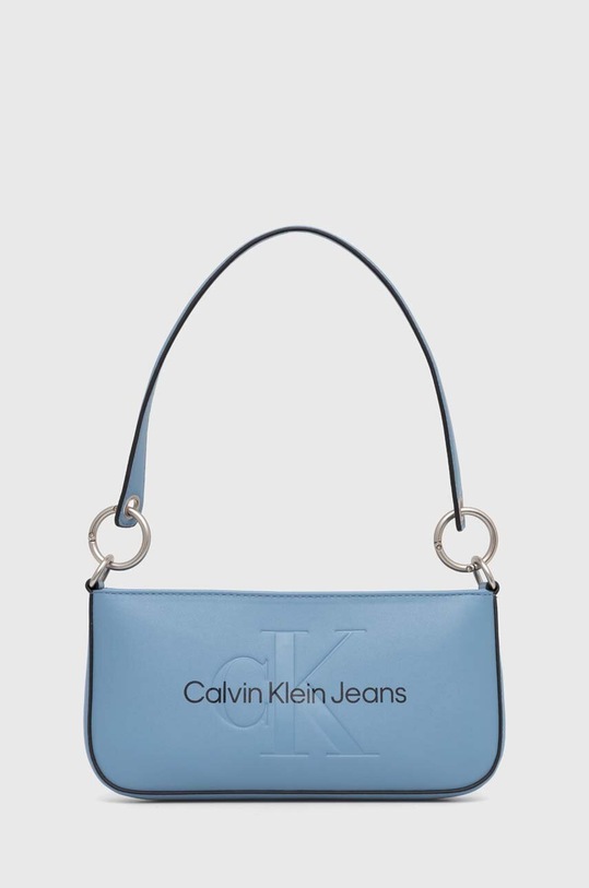 Calvin Klein Jeans torebka nie mieści A4 niebieski K60K610679