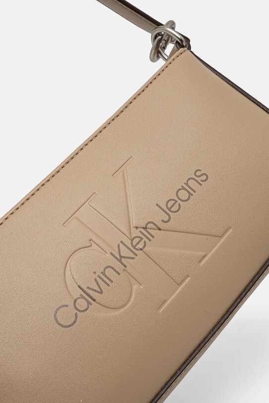 Чанта Calvin Klein Jeans бежов K60K610679