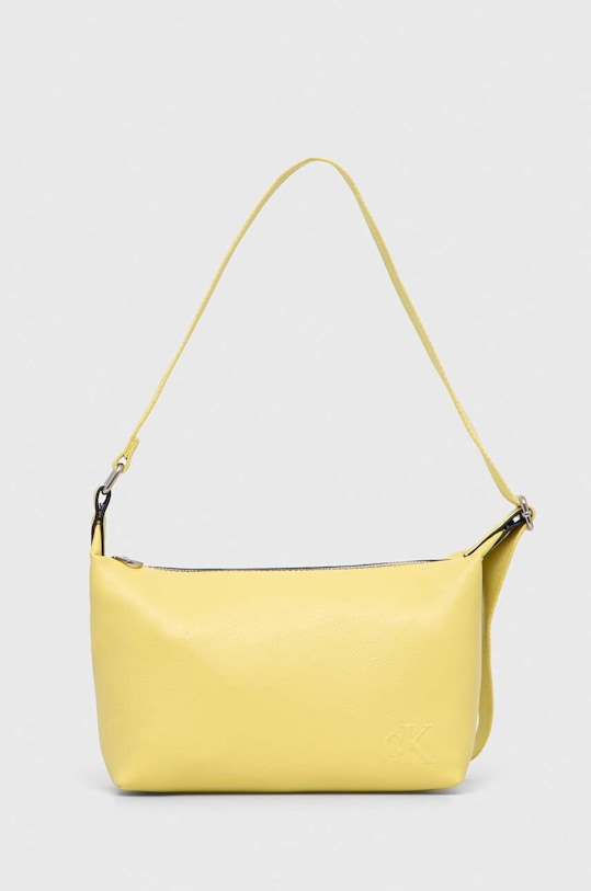 Kabelka Calvin Klein Jeans jednofarebný žltá K60K610852