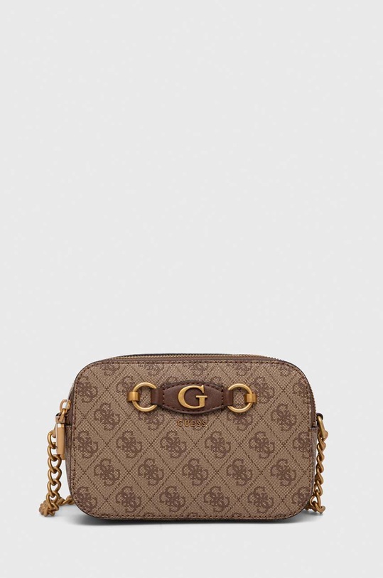 Guess torebka IZZY nie mieści A4 brązowy HWSB86.54140