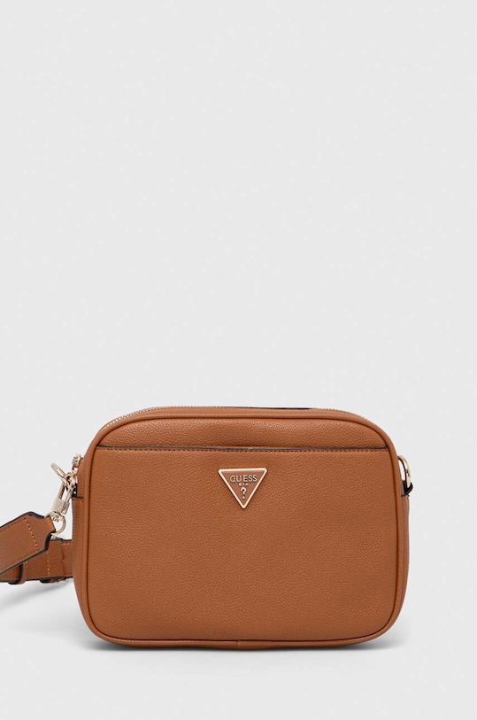 Kabelka Guess MERIDIAN imitácia kože hnedá HWBG87.78140