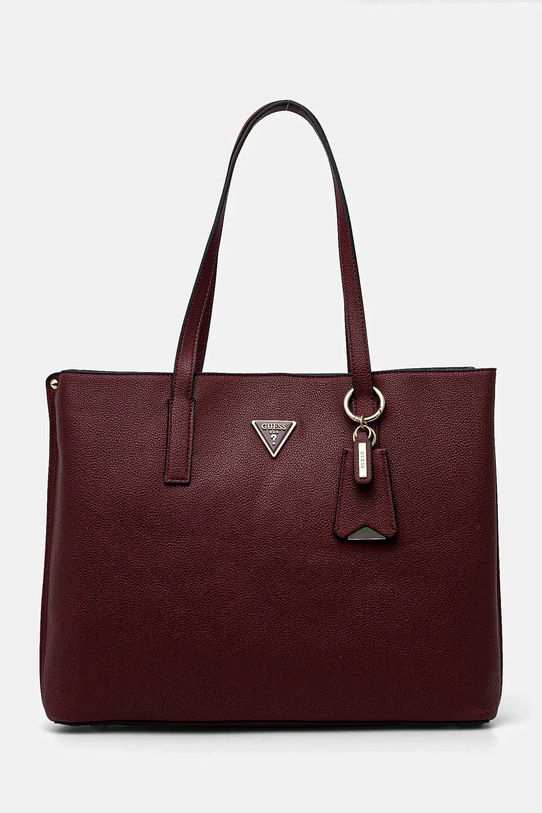 Torba Guess MERIDIAN bez uzorka bordo HWBG87.78230