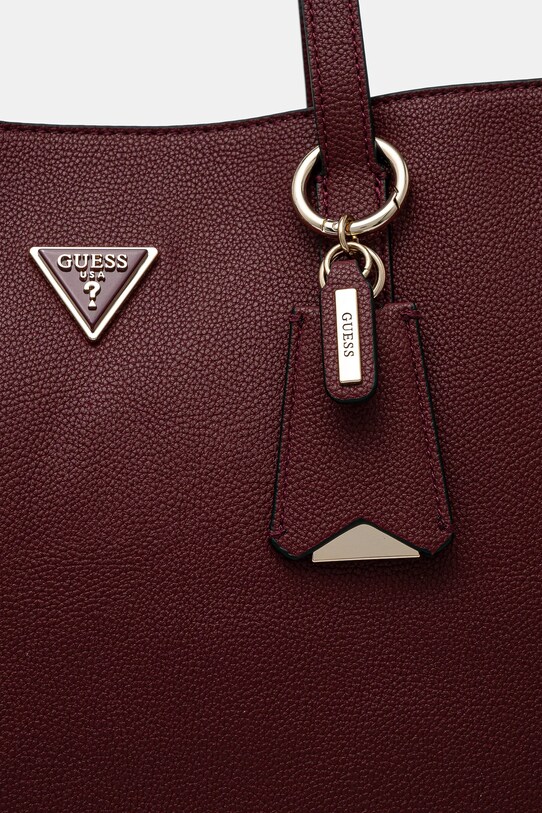 Kabelka Guess MERIDIAN burgundské HWBG87.78230