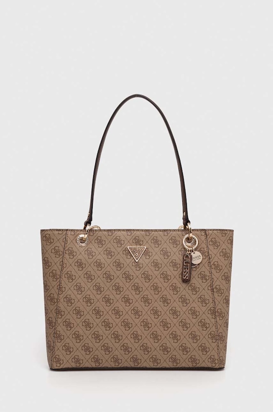 Guess torebka NOELLE mieści A4 brązowy HWBG78.79250