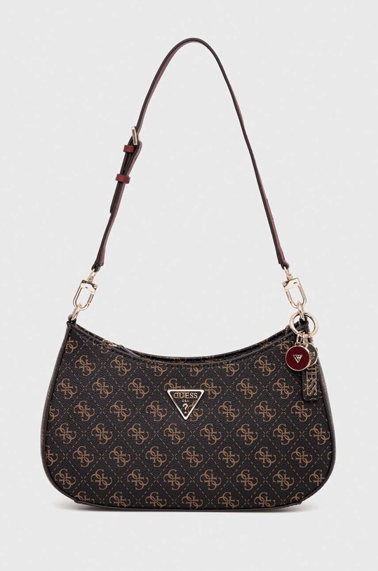 Torba Guess imitacija zrnate kože smeđa HWQL78.79180