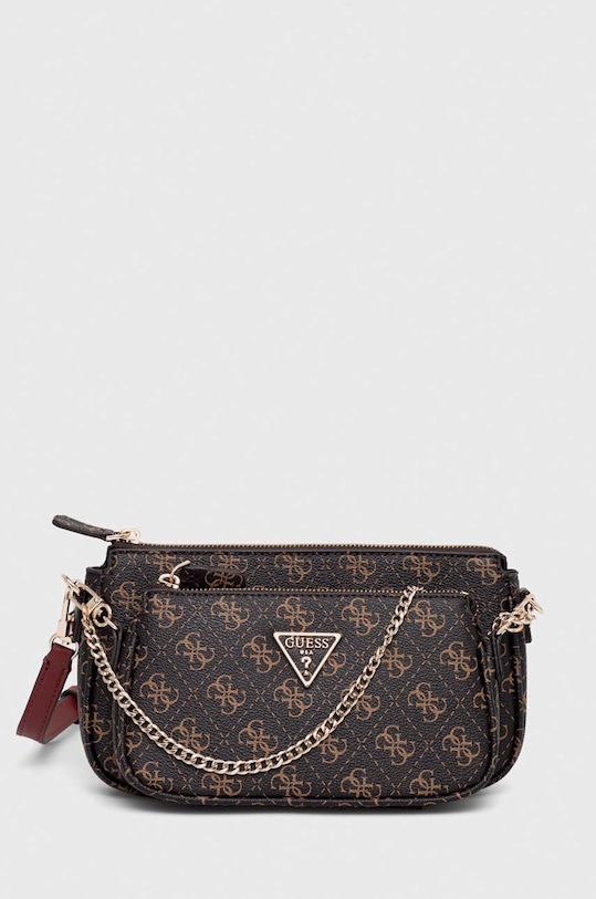 Torba Guess imitacija zrnate kože smeđa HWQL78.79710