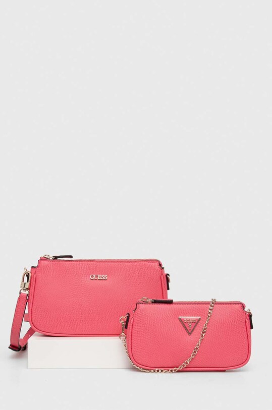 Сумочка Guess NOELLE не вмещает А4 розовый HWZG78.79710