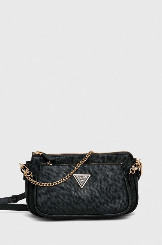 Τσάντα Guess NOELLE απομίμηση λείου δέρματος πράσινο HWZG78.79710