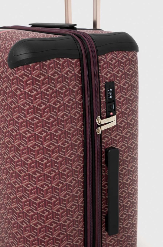 Guess walizka 77x46x33 cm różowy TWS745.29880