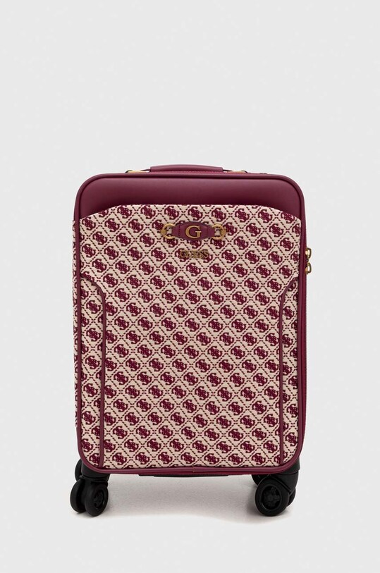 Guess walizka 53x36x22 cm mieści A4 beżowy TWJ865.49830
