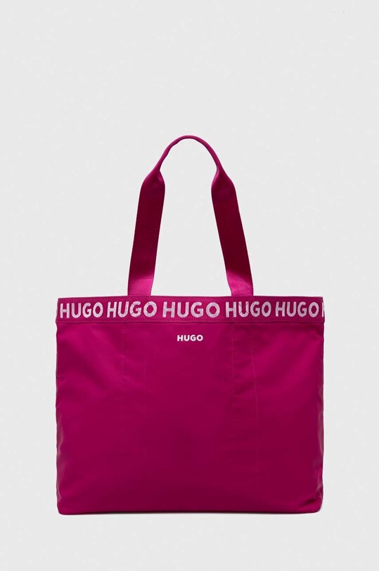 HUGO borsetta sovrastampa rosa 50498176