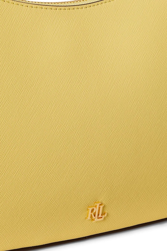 Lauren Ralph Lauren torebka skórzana 431883768 żółty