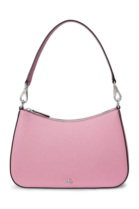 Lauren Ralph Lauren poseta de piele uni roz 431883768