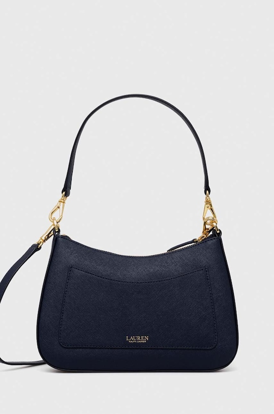 Аксесоари Кожена чанта Lauren Ralph Lauren 431883768 тъмносин