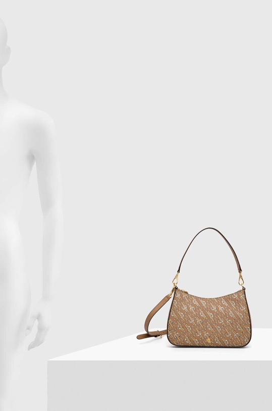 Lauren Ralph Lauren bőr táska 431883768 barna