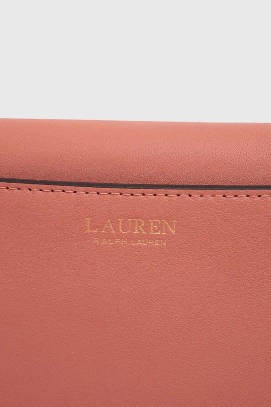 Lauren Ralph Lauren kopertówka skórzana 431902100 różowy